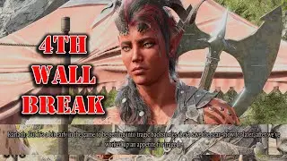Karlach's First 4th Wall Break! | Baldur's Gate 3