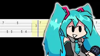 Aishite - Kikuo - Friday Night Funkin - Hatsune Miku Mod (Easy Ukulele Tabs Tutorial)