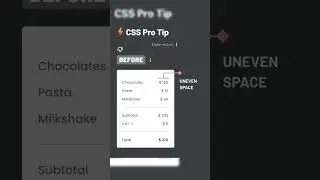 Tabular numbers is a special feature available in different fonts in css | #shorts #htmlcss