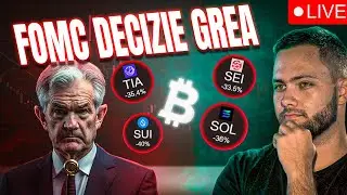 🔴LIVE~ FOMC JEROME POWELL NE SALVEAZA SAU ADIO? BITCOIN MOMENT CRITIC.