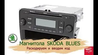 Раскодируем и вводим код в магнитолу Skoda/Volkswagen Blues