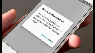 Fixed: Android Screen Overlay Problem