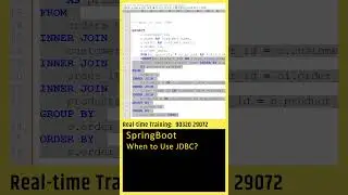 Java SpringBoot Tutorial (When to use JDBC) JPA vs JDBC, Spring Boot in Telugu, Web Development