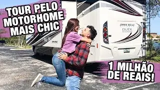 QUANTO CUSTA ALUGAR UM MOTORHOME DE LUXO NOS EUA + TOUR DE RV DE UM MILHÃO 🚙 EP08TEMP04