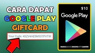 CARA DAPAT GOOGLE GIFTCARD $10 DOLLAR GRATIS! HINGGA CARA MENUKARNYA