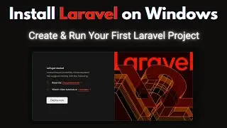 How to Install Laravel & Create Laravel Project on Windows