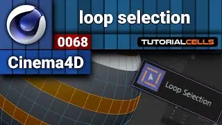 0068. loop selection in cinema 4d