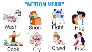 Vocabulary: Action Verb with Pictures| English Words| Daily use action Verb