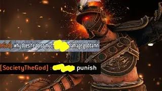Ocelotl Gets Salty Over Gladiator's INSANE DAMAGE | For Honor