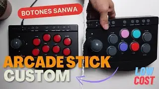 Mejorar y hacer CUSTOM el PXN 0082 - Botones Sanwa y Restrictora