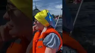 КАССИ ПОТЕРЯЛАСЬ НА ЛОДКЕ 😭