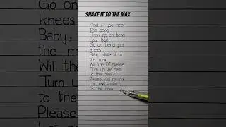Shake It to the Max (FLY) - Lyrics 