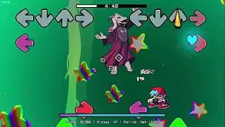 FNF vs asriel ( WHY WAS IT SO LAGGY AT THE END)
