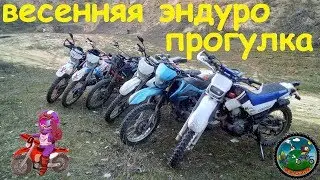 Весенняя эндуро прогулка.
