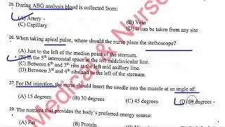 ossc Paper 2023 | Solved OSSC ANM ?GNM Staff Nurse Paper Solved 2023-2024 | OSSC