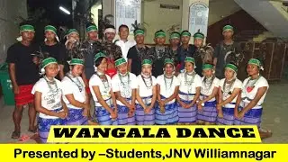Wangala Dance💃JNV Williamnagar Students 🙇Remedial Time