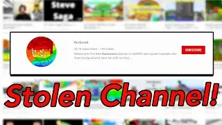This Minecraft YouTuber STOLE Someone Else's Channel!