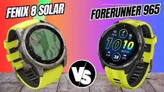 Garmin Fenix 8 Solar vs Garmin Forerunner 965