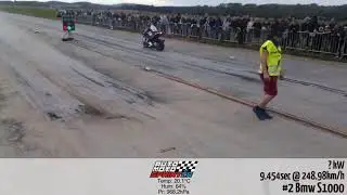 #2 Bmw S1000rr, 9.454 sec @ 248.98km/h
