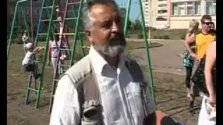 Папы и дети. Стрельба и футбол