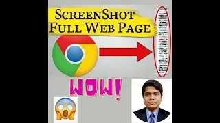 Full Webpage Screenshot in Google Chrome without extensions