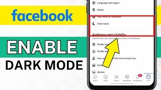 HOW TO ENABLE DARK MODE IN FACEBOOK