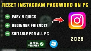 How to Reset Your Instagram Account Password Using PC - Full Guide