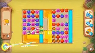 Gardenscapes level 13536 Gameplay #Bubunka