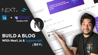 Next JS blog using Typescript and Strapi headless CMS  🔥🔥🚀 ( Hindi )