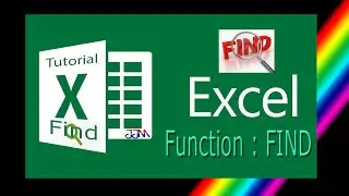 Using FIND in excel | Function FIND in Excel | How do I use FIND in Excel