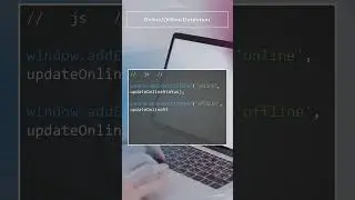 JS - How to check internet connectivity status 