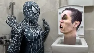 Skibidi Toilet & Spiderman !