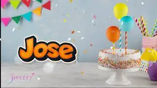 Happy birthday Jose