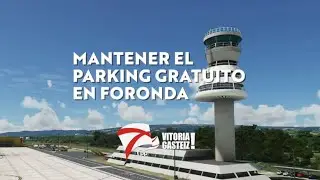 🛫 El PP de Vitoria defiende mantener el parking gratuito en el aeropuerto de Foronda