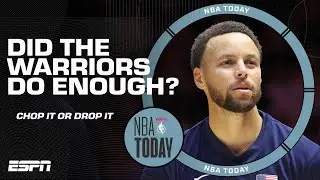 Chop It or Drop It: Have the Warriors done enough to maximize Steph Curry's career?! | NBA Today