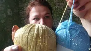 Купила красивую  пряжу для новых процессов