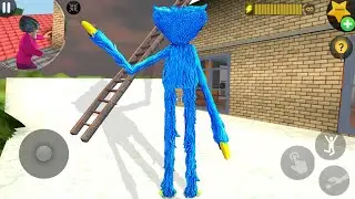 HUGGY WUGGY Enter In Miss T House - Scary Teacher 3d New Prank | Funny Android game