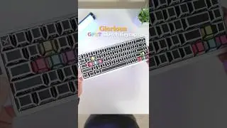 Art 🤝 Gaming | Glorious GPBT Sketch Keycaps 🎨 Only 1000 made