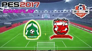 PES 2017 T99 Patch + Mod | Shopee Liga 1 Gameplay | Tira Persikabo vs Madura United