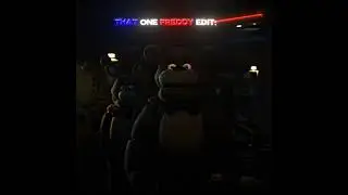 Freddy Fazbear Edit  #fnaf #fnafmovie #fnafedit #freddyfazbear #aftereffects #edit #fnafmovieedit