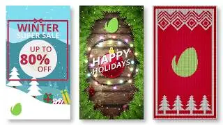 Christmas instagram stories v2 - Videohive After Effect Template
