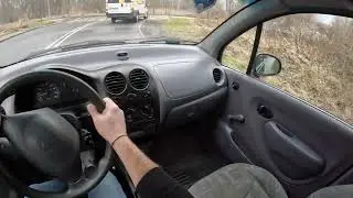 ТЕСТ ДРАЙВ ДЭУ МАТИЗ/ ОБЗОР/ ДИЗАЙН/ВОЖДЕНИЕ ОТ ПЕРВОГО ЛИЦА