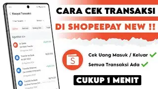 Cara Melihat Riwayat Transaksi ShopeePay || Cek Riwayat Transaksi ShopeePay