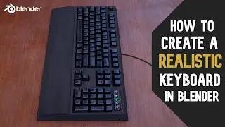 Keyboard in Blender | Advanced Tutorial