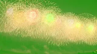 Fireworks Green Screen Animation Effect Chromakey Overlay Футаж Фейерверк 13 Эффект хромакей