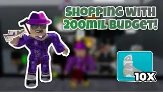 I Went Shopping in Sneaker Con With a 200 Million Budget!!