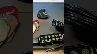 Распаковочка китайского звукоснимателя для акустической гитары #guitar #гитара