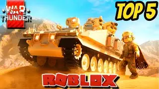 Top 5 Best War Games In Roblox (Like War Thunder) 2024