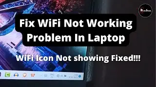 Fix Wifi Not working in Laptop | Intel Wireless AC 9560 not working Fix | WiFi Icon Not Showing