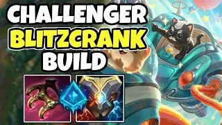 These TWO ITEMS make BLITZ hook kill anyone - Blitzcrank support - Season 14 League of legends